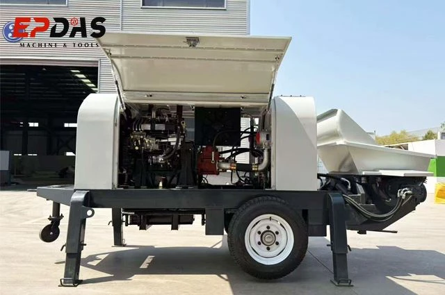 diesel concrete pump machine